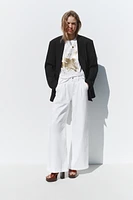 METALLIC GRAPHIC T-SHIRT