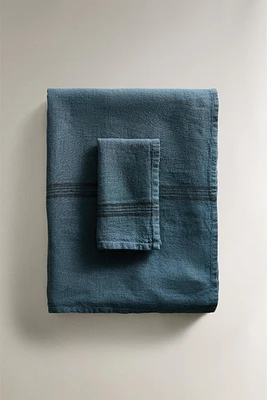 NAPPE LIN ÉPAIS COLORÉ