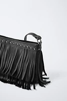 FRINGED CROSSBODY BAG