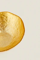 GOLDEN GLASS BOWL