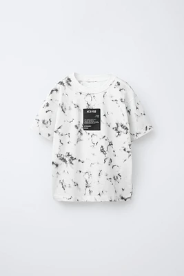 T-SHIRT IMPRIMÉ TIE DYE SPORTY