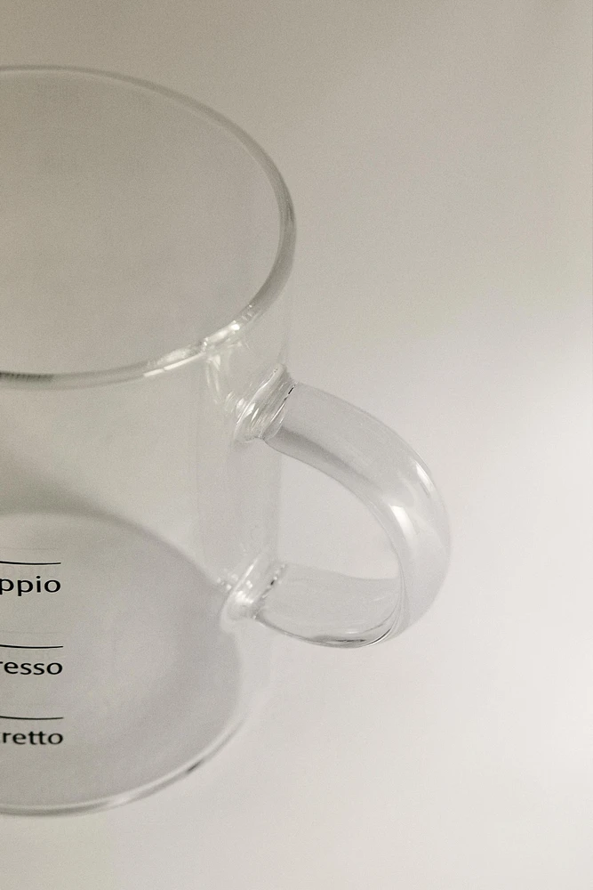 TASSE BOROSILICATE MOTIF