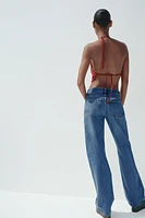 OPEN-BACK HALTER TOP