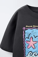 T-SHIRT IMPRIMÉ SURF