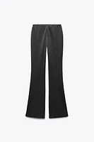 PANTALON FLARE INTERLOCK