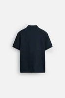 QUARTER ZIP POLO