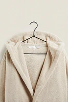 (380 GXM²) EXTRA SOFT HOODED BATHROBE