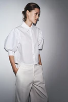 CHEMISE EN POPELINE COLLECTION ZW
