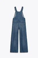 TRF LONG DENIM JUMPSUIT