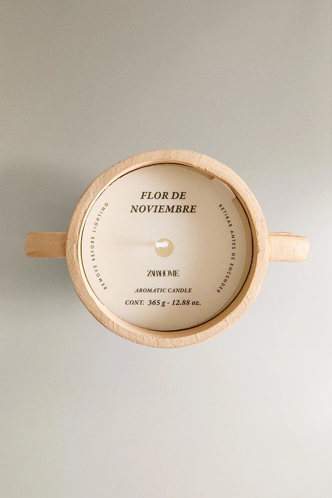 G) BOUGIE PARFUMÉE FLOR DE NOVIEMBRE