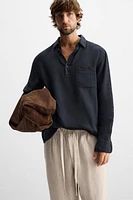 100% LINEN JOGGER WAIST PANTS