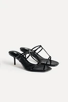 STRAPPY LEATHER SANDALS 50TH ANNIVERSARY