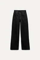 FULL LENGTH TRF HIGH RISE WIDE LEG JEANS