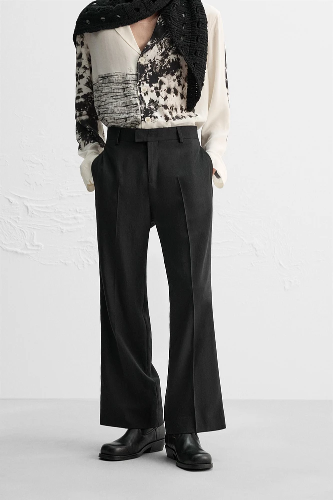 LIMITED EDITION FLARE TUXEDO PANTS