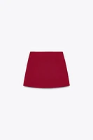BASIC KNIT MINI SKIRT