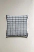 TAIE D’OREILLER COTON FIL TEINT