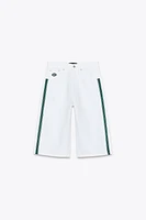 TRF BAGGY NFL JETS DENIM JORTS