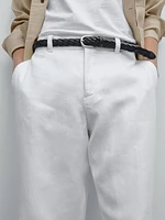 Pantalon léger 100 % lin