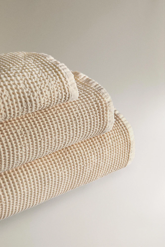 SERVIETTE DE BAIN MINIWAFFLE