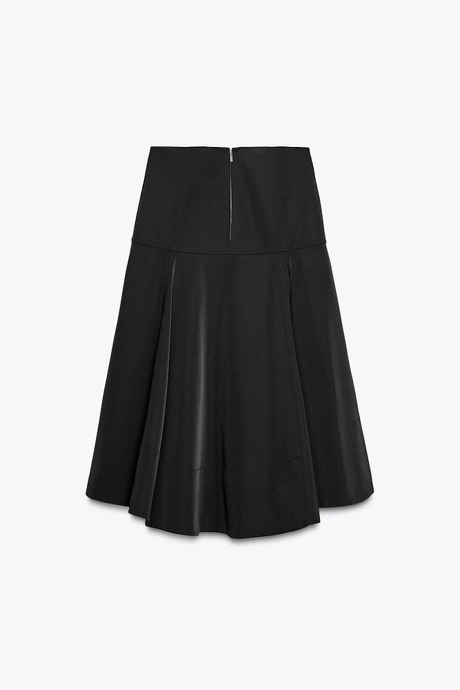 JUPE MIDI ÉVASÉE ZW COLLECTION