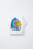 SHARK PRINT T-SHIRT