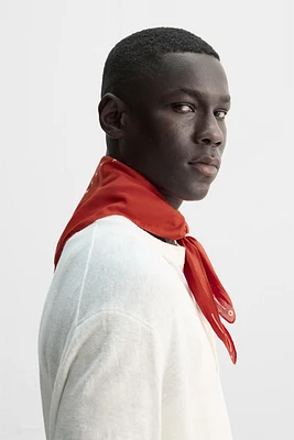BANDANA À IMPRIMÉ GÉOMÉTRIQUE