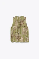 ZW COLLECTION PRINTED TOP