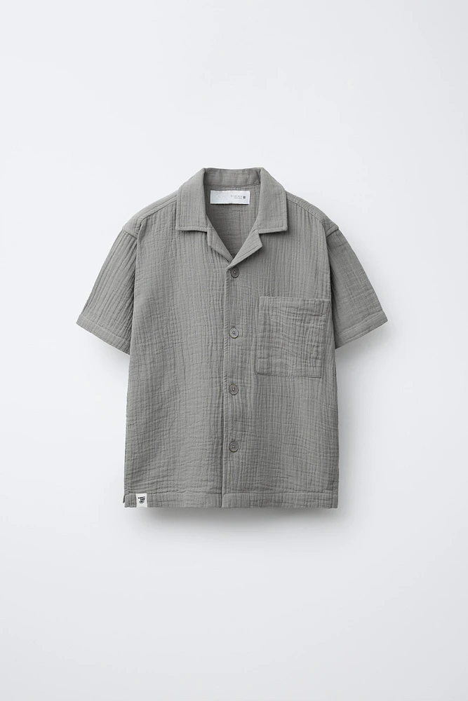 CHEMISE TEXTURÉE