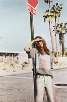 JEAN WIDE LEG TIE DYE