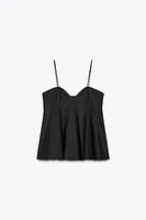 ZW COLLECTION PEPLUM TOP