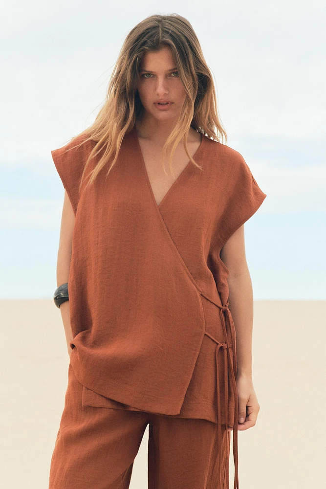 GILET KIMONO