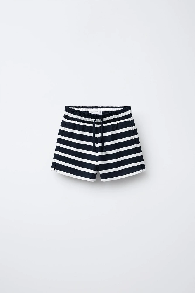 ENSEMBLE T-SHIRT RIB ET BERMUDA HEAVY