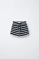 ENSEMBLE T-SHIRT RIB ET BERMUDA HEAVY