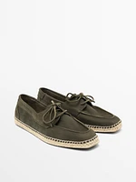 Espadrilles with bow