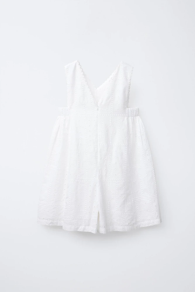 COMBI-SHORT BRODÉ SUISSE