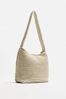 SAC PORTÉ ÉPAULE MACRAMÉ