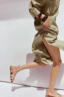 LINEN SHIRT DRESS