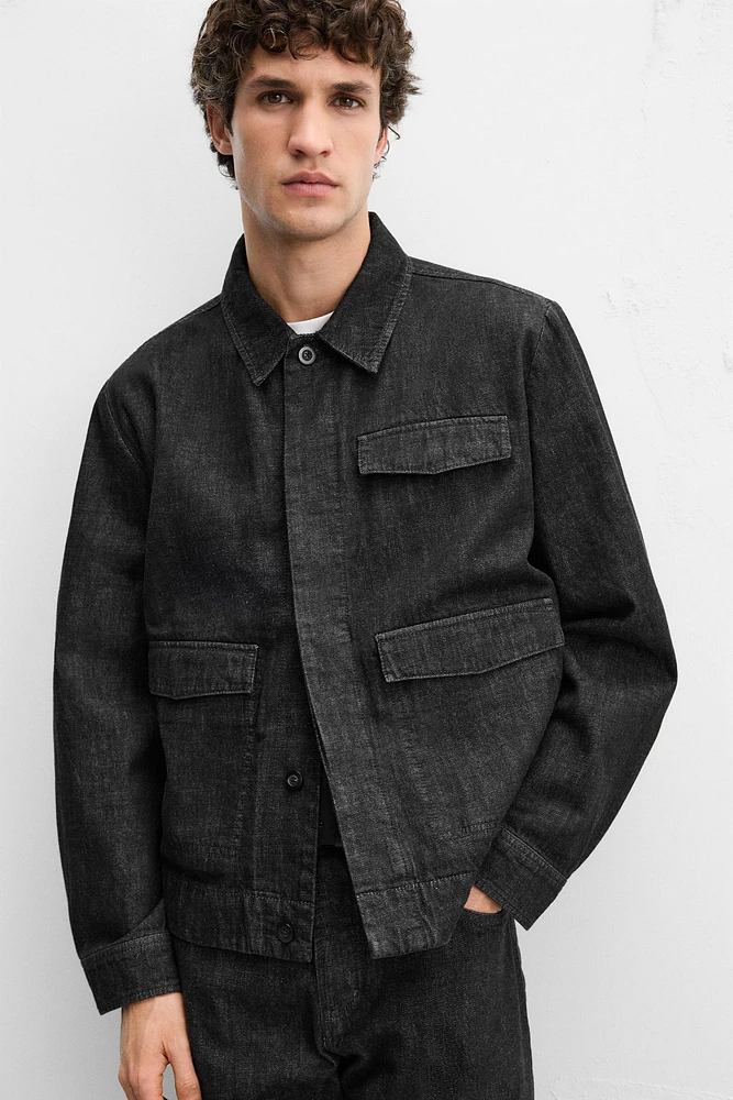 SURCHEMISE EN DENIM SELVEDGE