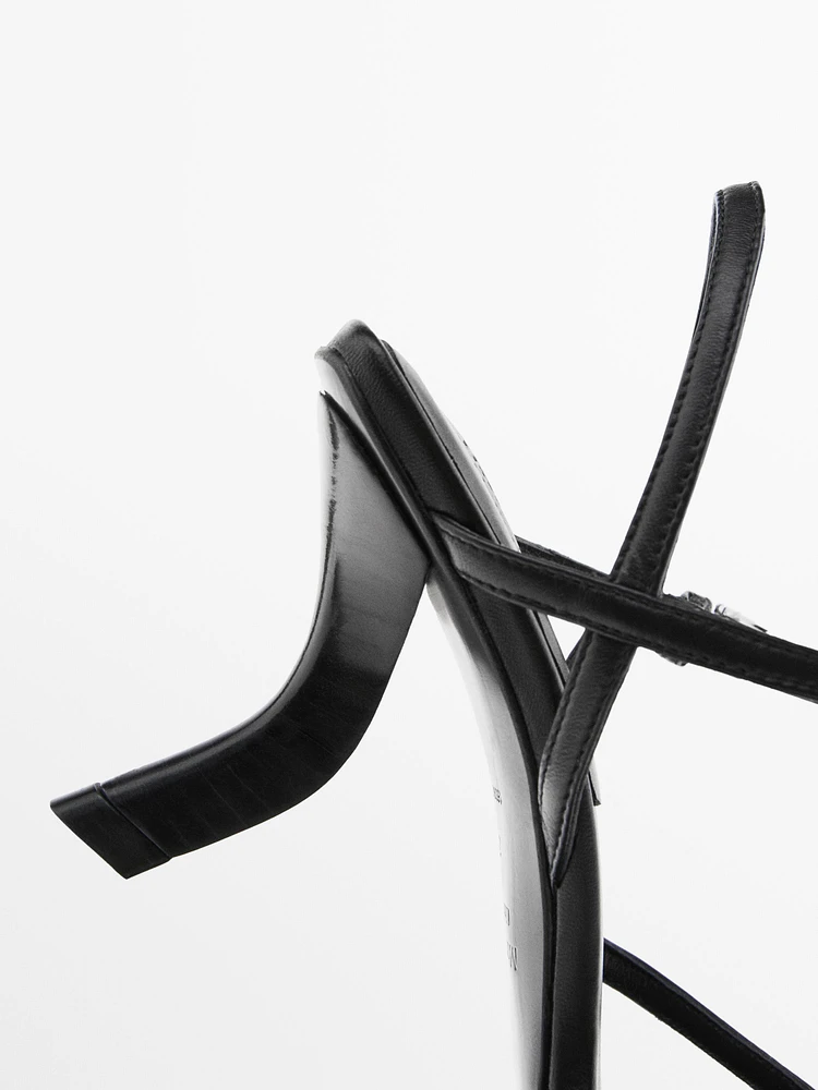 Leather strappy sandals - Limited Edition