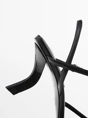 Leather strappy sandals - Limited Edition