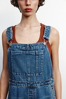 TRF LONG DENIM JUMPSUIT