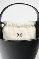 SAC SEAU SURPIQÛRE À FRONCES