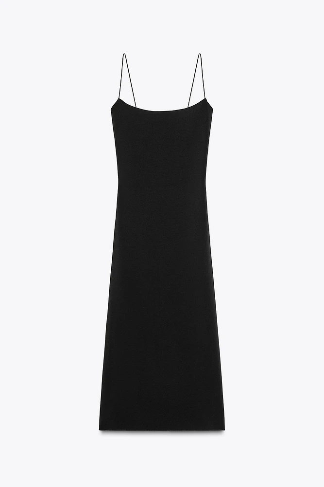 STRETCH MIDI DRESS