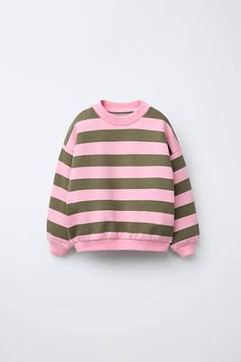 STRIPED SWEATSHIRT
