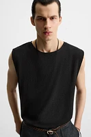 TEXTURED TANK TOP