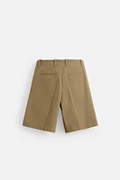 BERMUDA RELAXED FIT PLIS