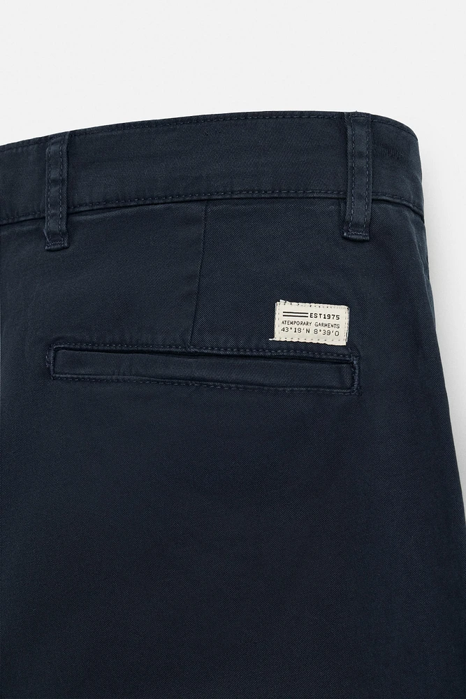 SKINNY CHINO PANTS