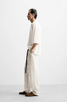 PANTALON DE COSTUME 100 % LIN