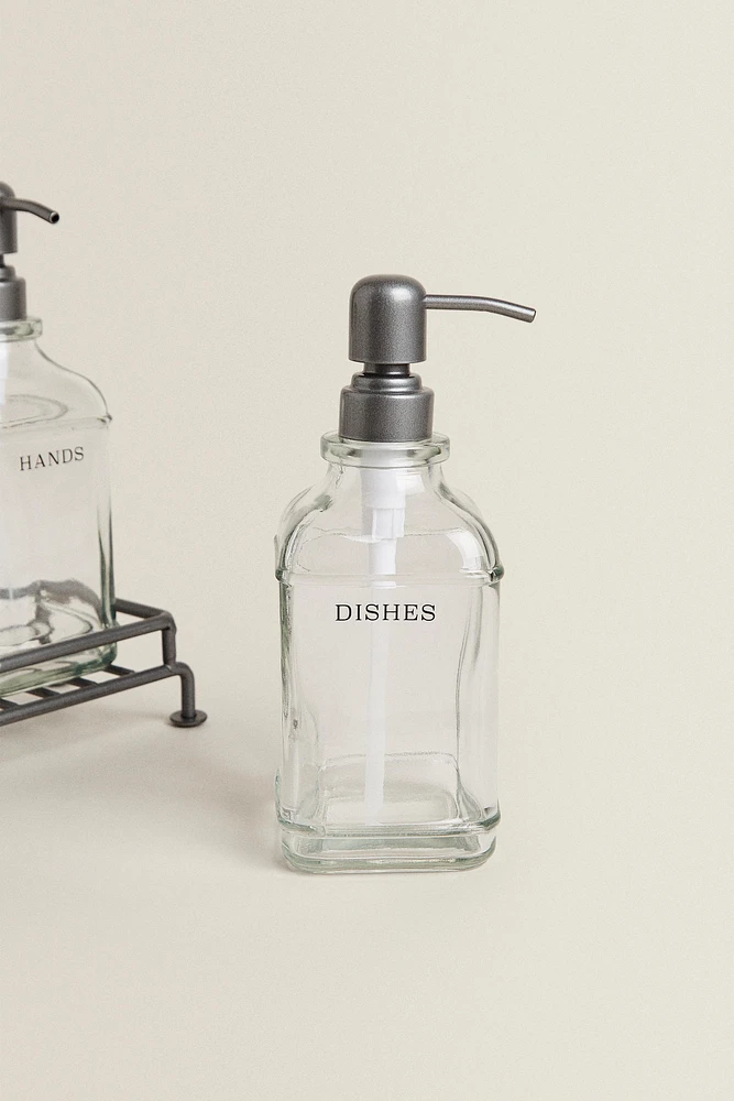 DOUBLE KITCHEN DISPENSER WITH STAND