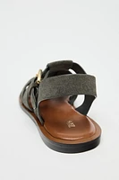 SUEDE FISHERMAN SANDALS